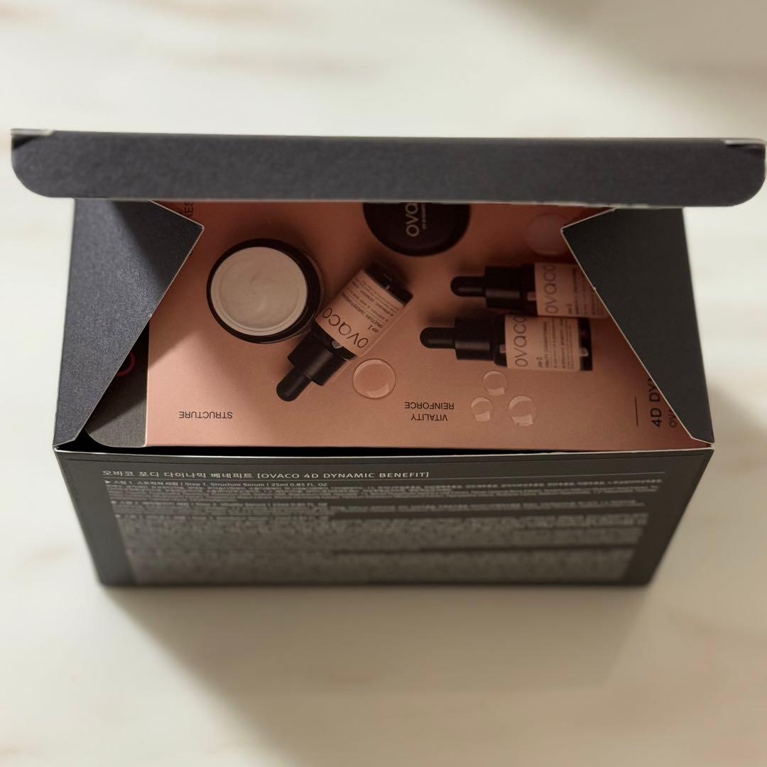 【新品、未使用】ovaco オバコ 4Dダイナミック スキンケア セット