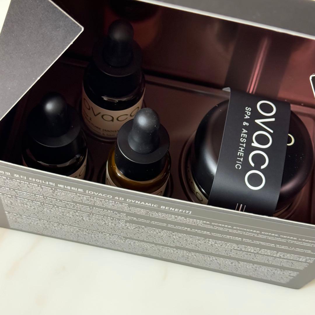 【新品、未使用】ovaco オバコ 4Dダイナミック スキンケア セット