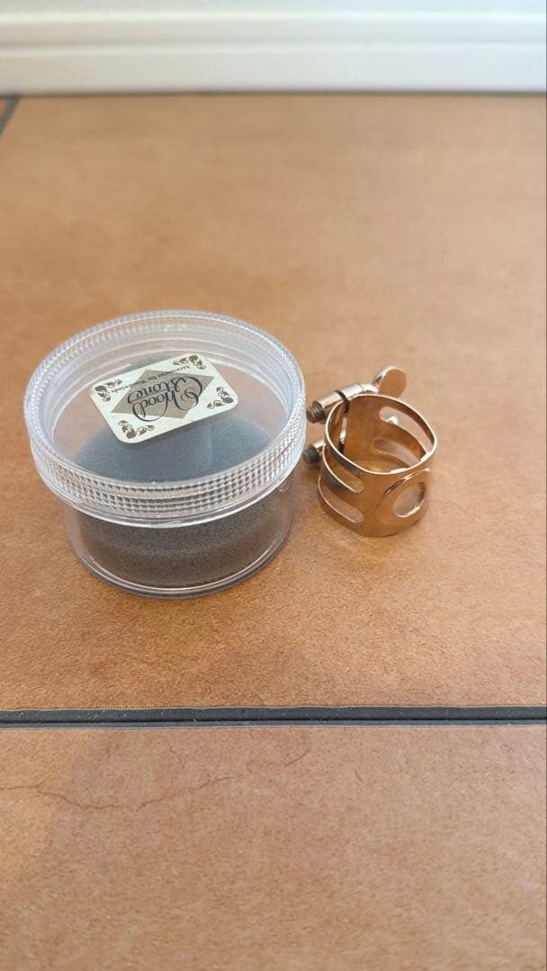 ウッドストーン ソプラノサックス セルマーラバー用 復刻 リガチャーSSPGP