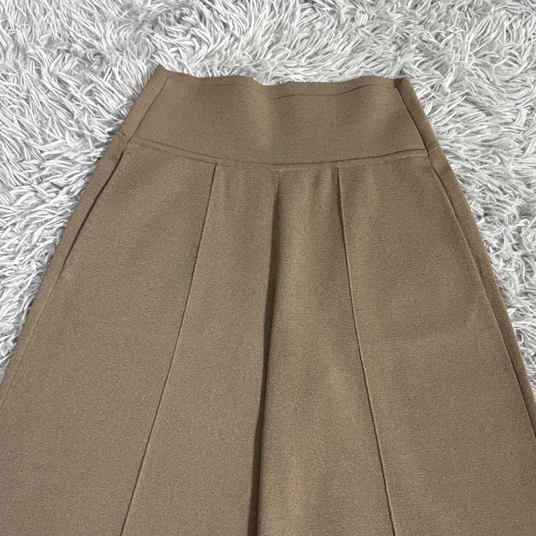美品✨2023年 フォクシー ニットパンツ バレリーナ ゆったり大きめ ブラウン