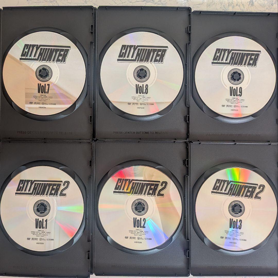 DVD　シティーハンター　1期~4期、劇場版　全28巻　不織布ケース