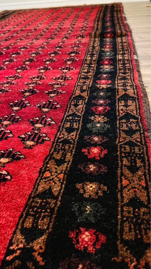 ヴィンテージ ギャッベ (ギャべ、ラグ) : サイズ　284 × 125cm