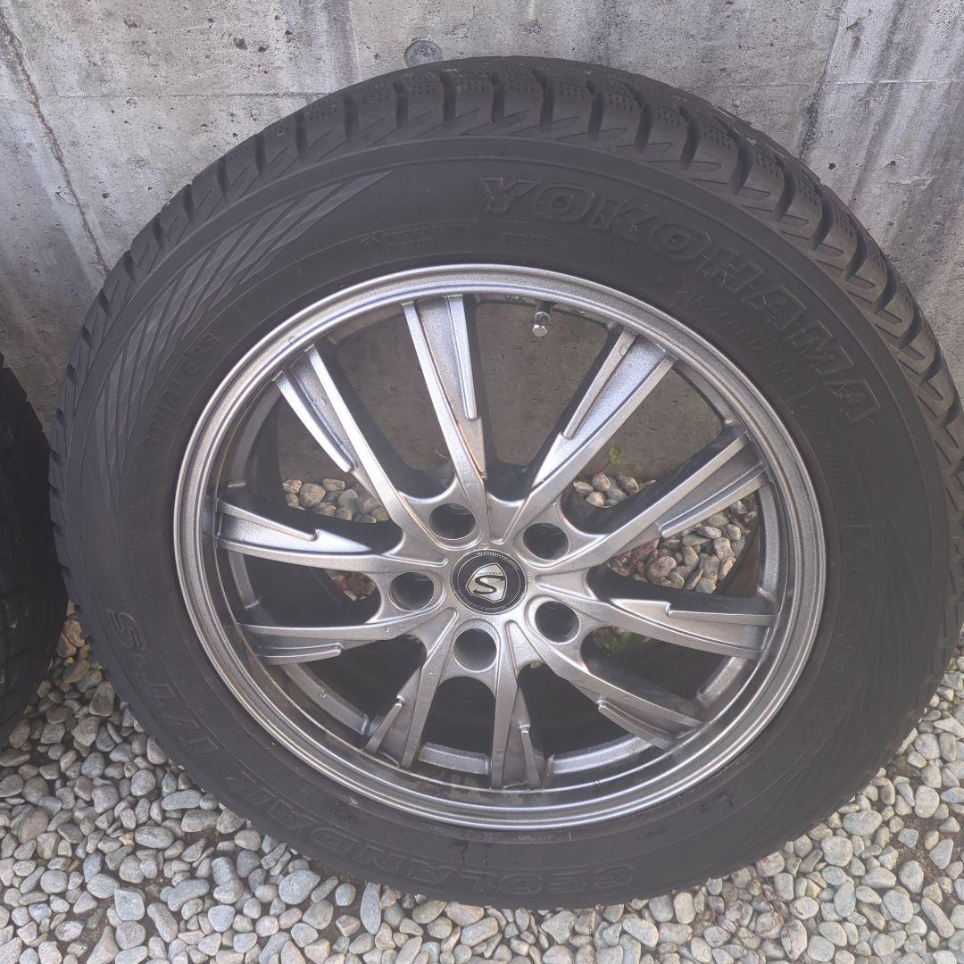 エルグランドE52 スタッドレス ヨコハマタイヤ 215/60R17