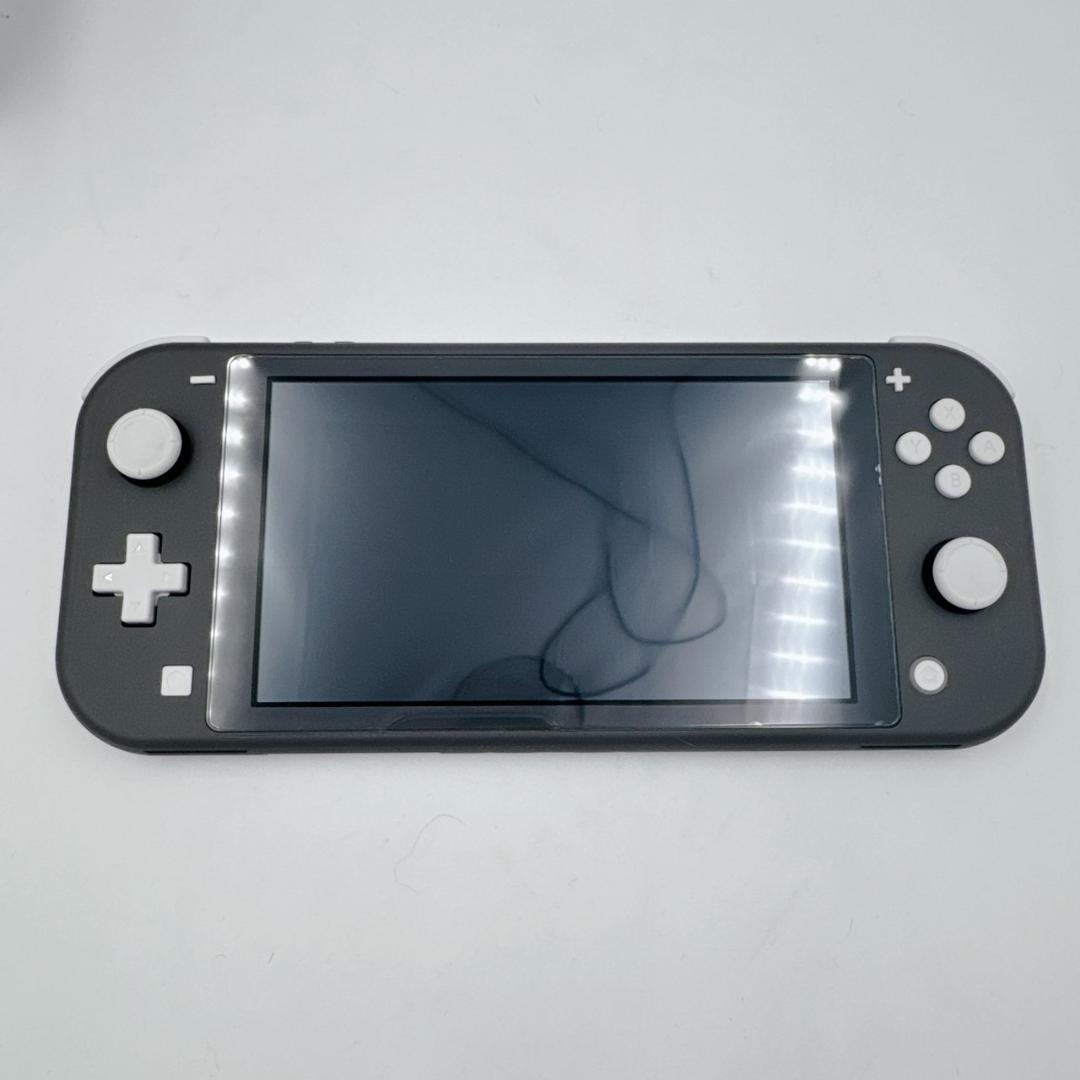 【美品】 Nintendo Switch Lite Gray 箱 充電器 付き