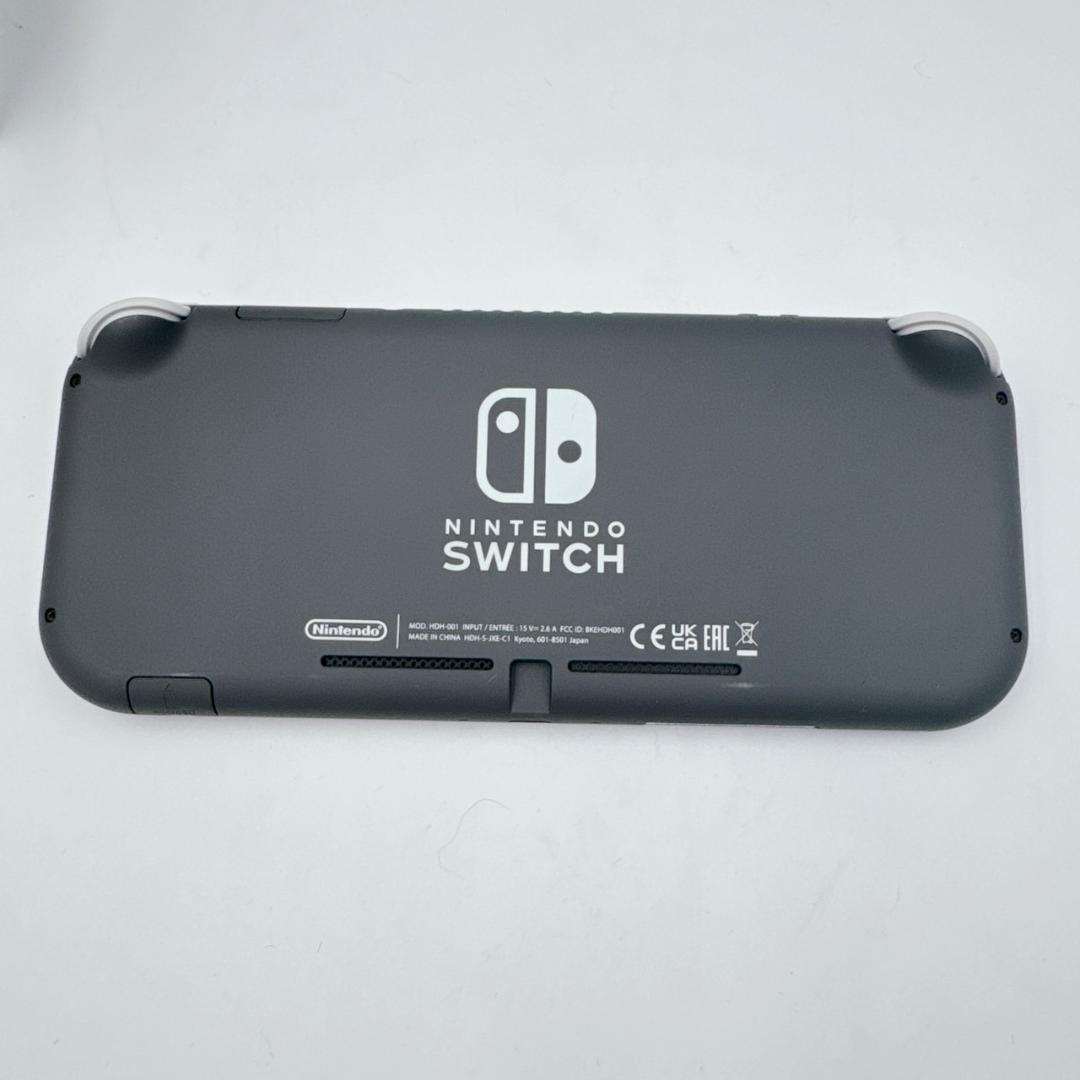 【美品】 Nintendo Switch Lite Gray 箱 充電器 付き