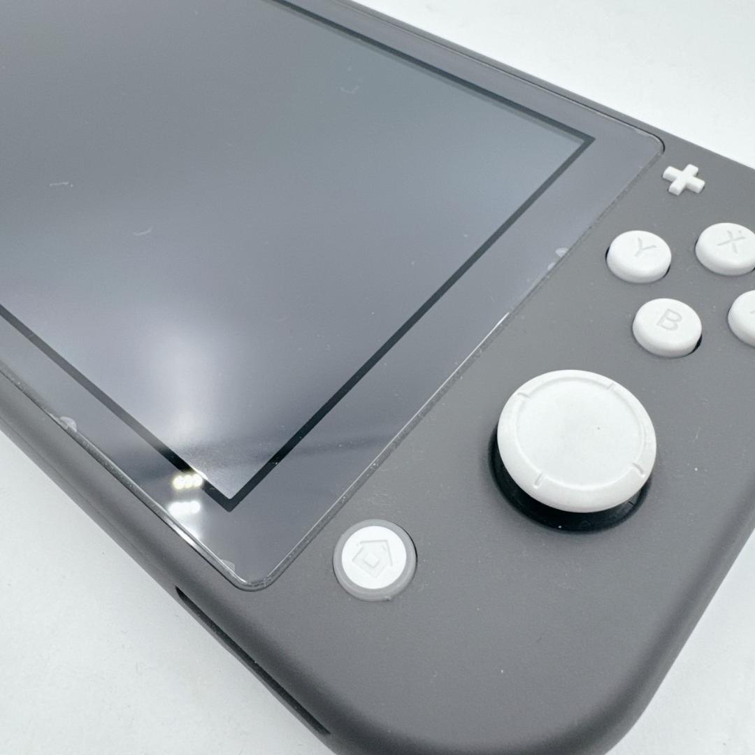 【美品】 Nintendo Switch Lite Gray 箱 充電器 付き