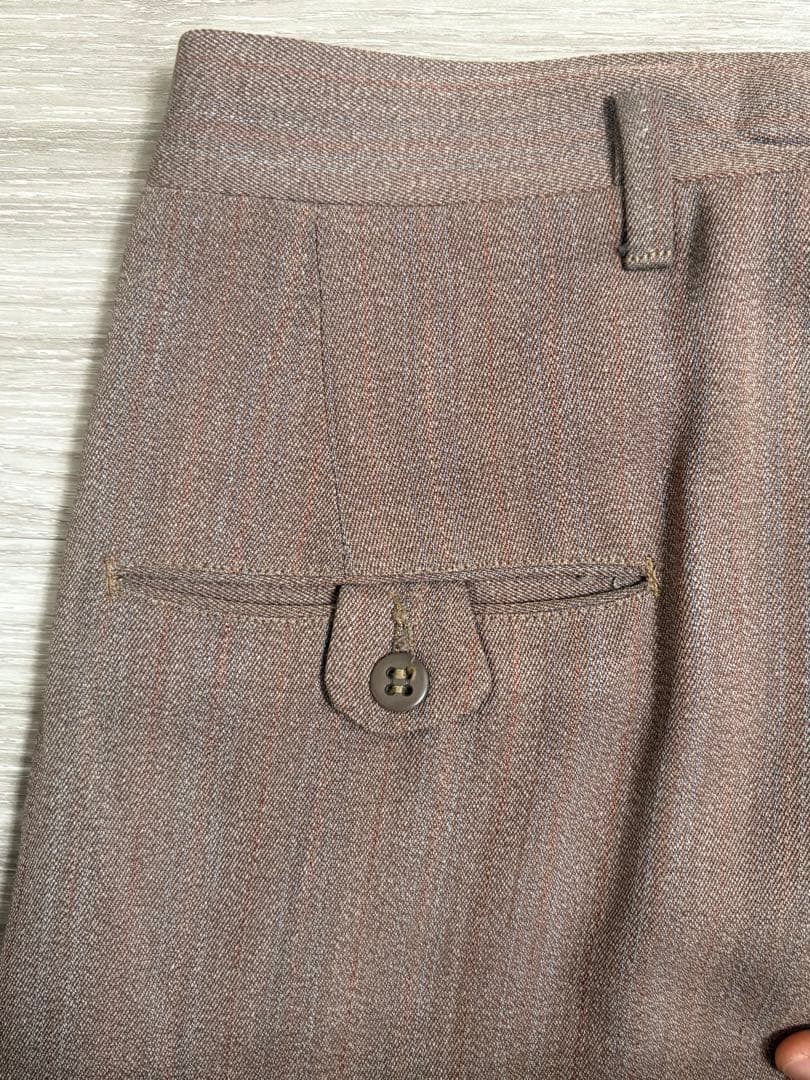 極上 50s レーヨンギャバ スラックス ロカビリー ロカパン