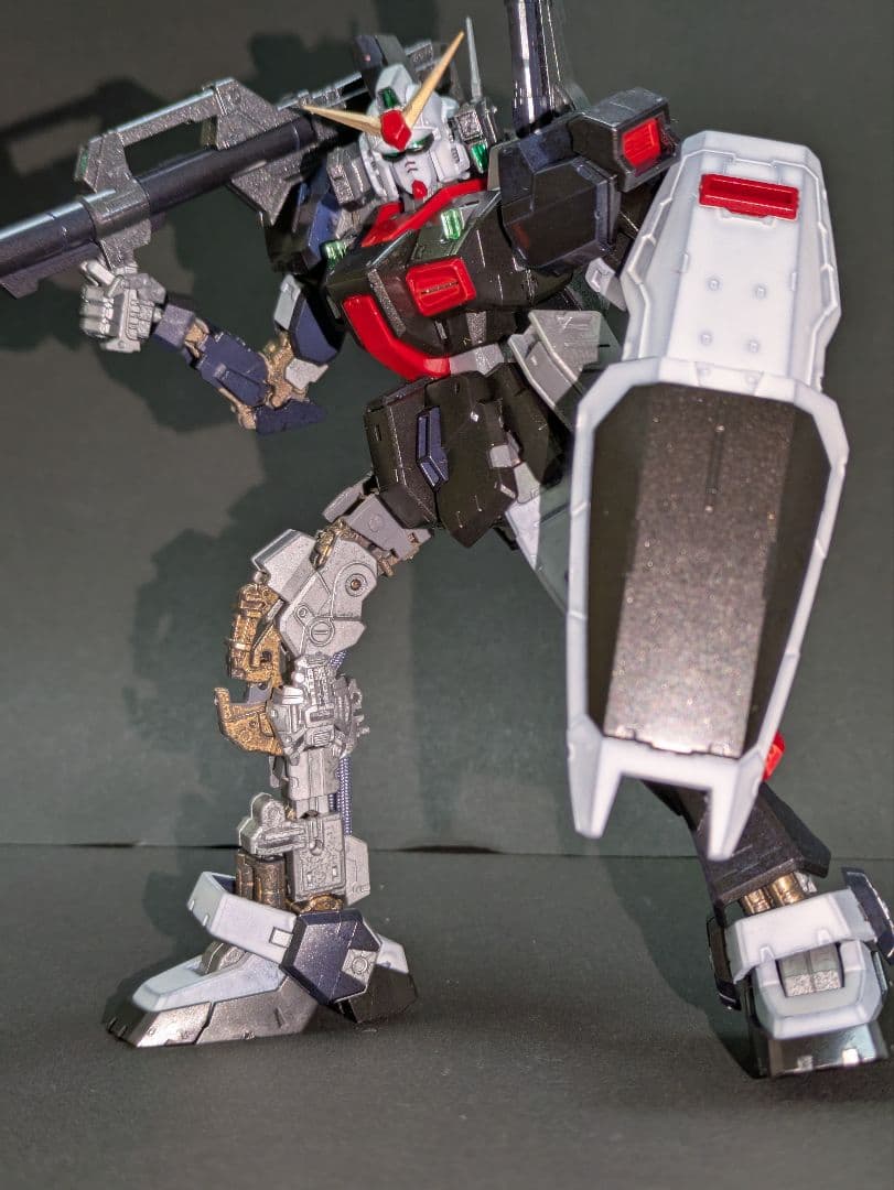 RG　ガンダムマークII　ロールアウト前風　塗装済　外装パーツ付属