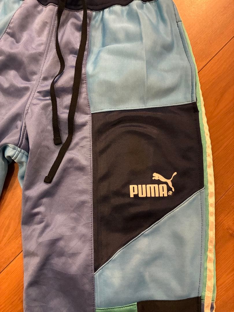 古着　リメイク　ジャージ　パンツ　プーマPUMA ヴィンテージ