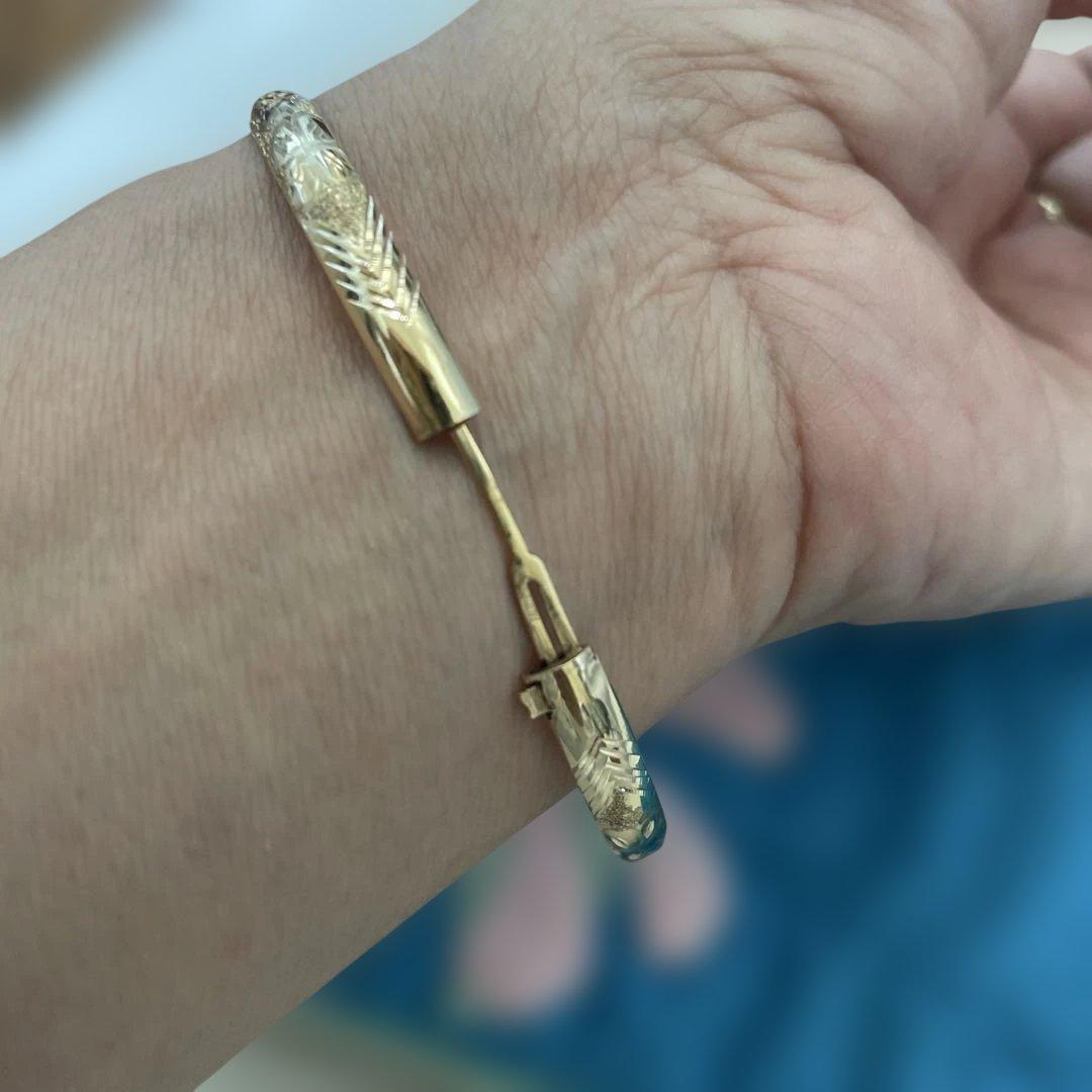 14kゴールドバングル