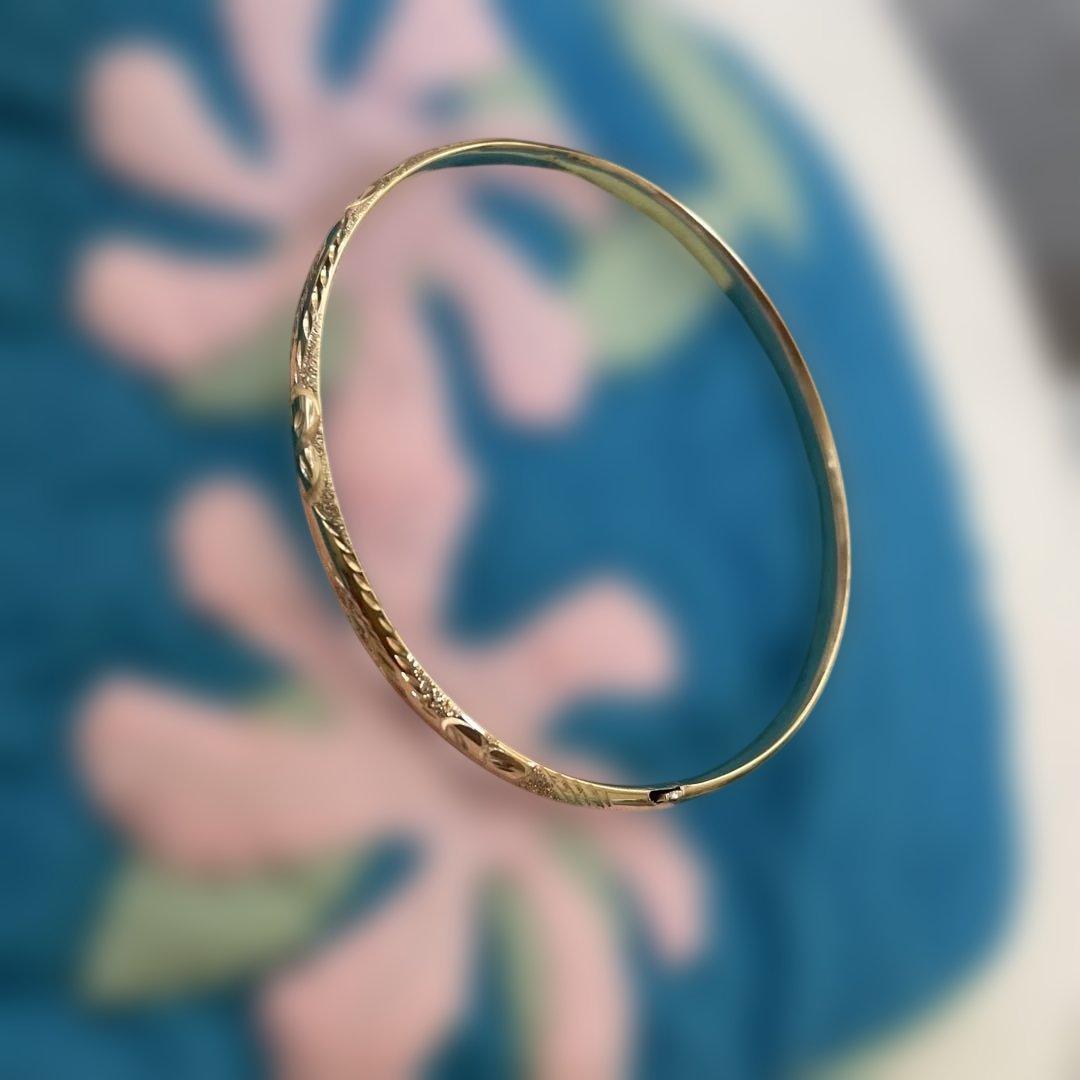 14kゴールドバングル