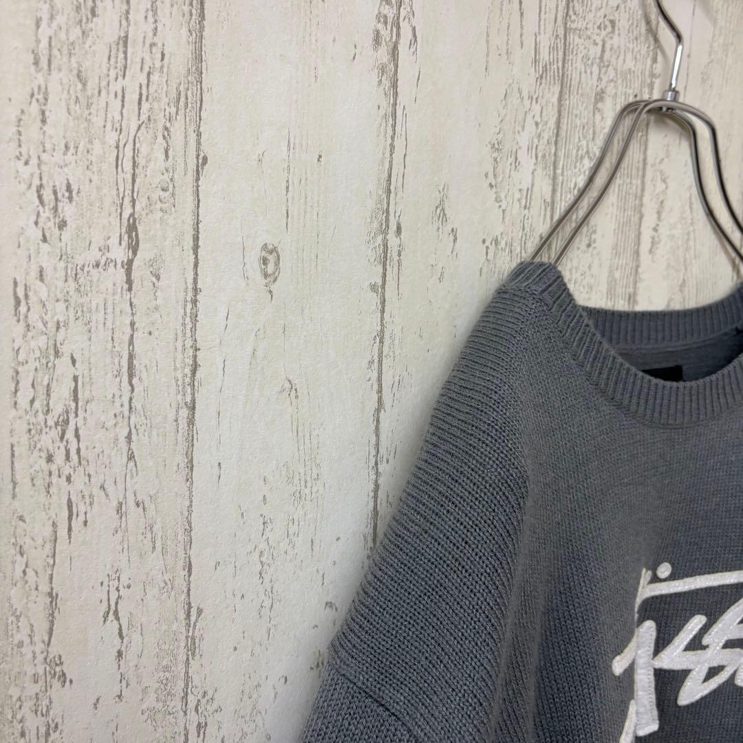 【激レア】STUSSY ステューシー　ニット　セーター　ゆるだぼ　完売モデル
