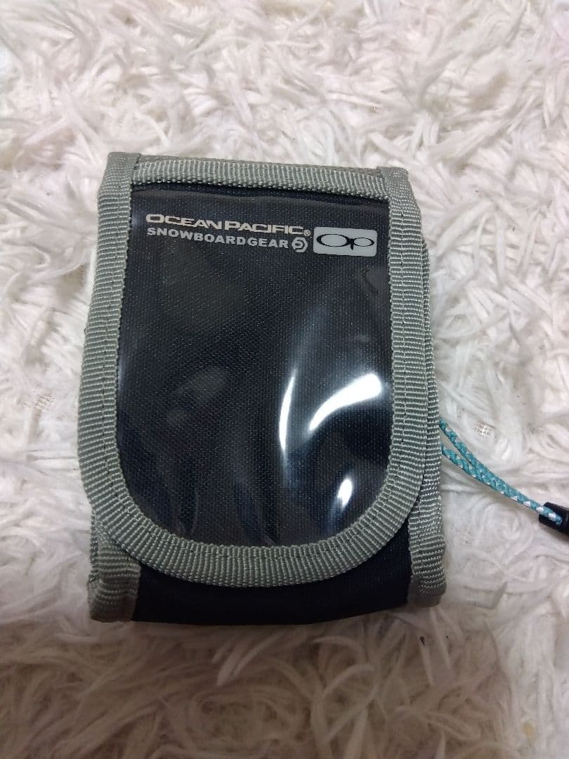 OP スノーボードウェア リフト券ホルダー M ブラック 黒