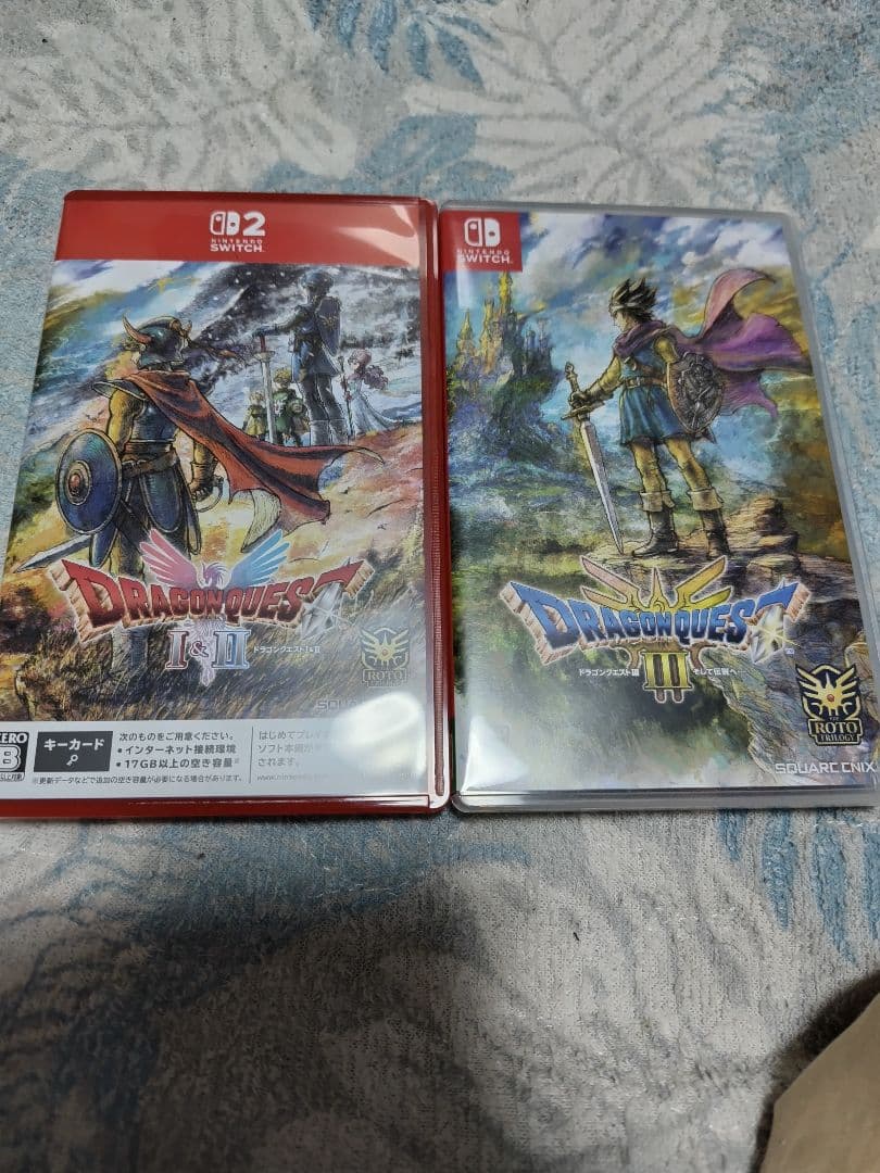 Switch2版 ドラゴンクエスト1＆2　とSwitch版 ドラゴンクエスト3