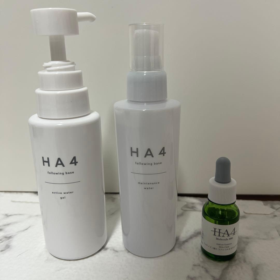 HA4 メンテナンスウォーター •アクティブウォーターゲル•アドオンエッセンス