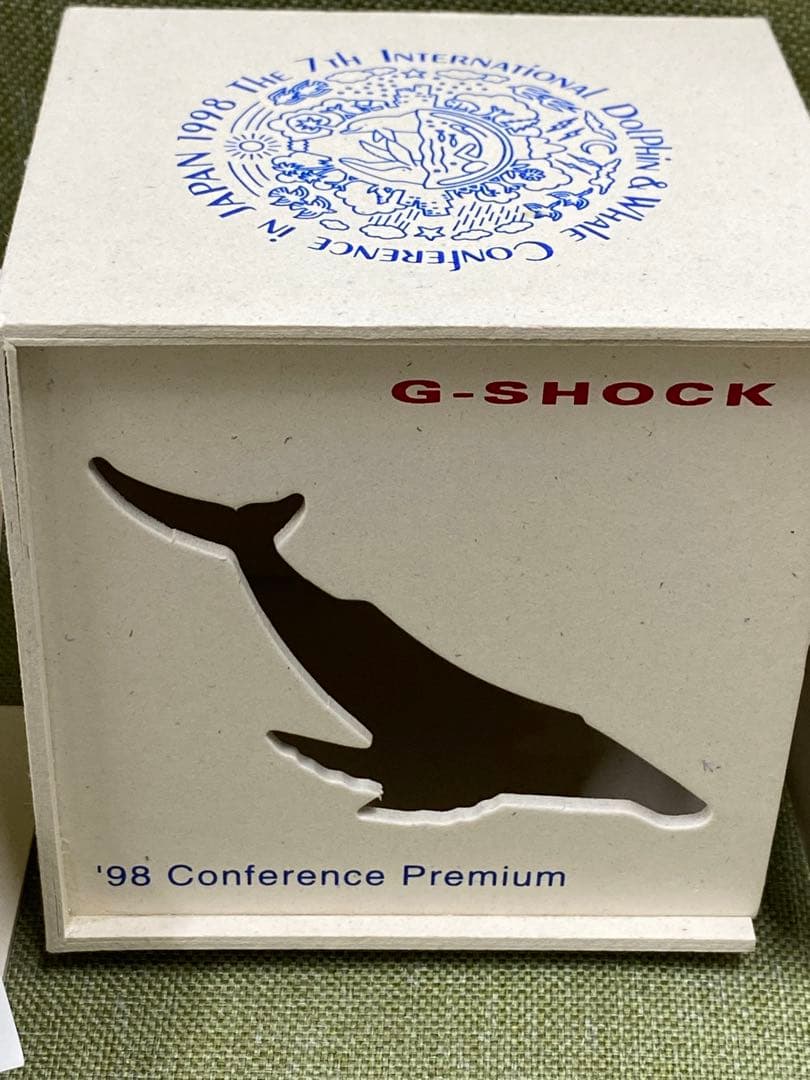【WR】限定品G-SHOCK 第7回国際イルカクジラ会議記念モデル
