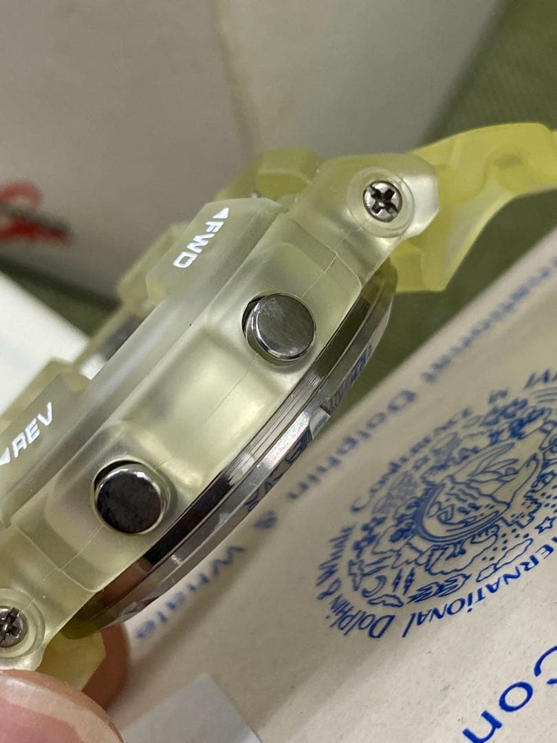 【WR】限定品G-SHOCK 第7回国際イルカクジラ会議記念モデル