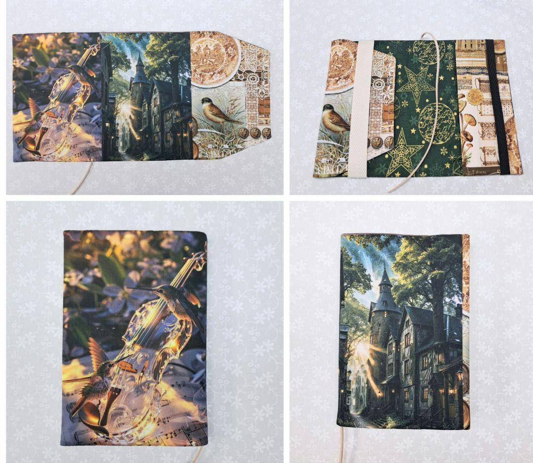 ayumi⑤ブックカバー、フラットポーチ