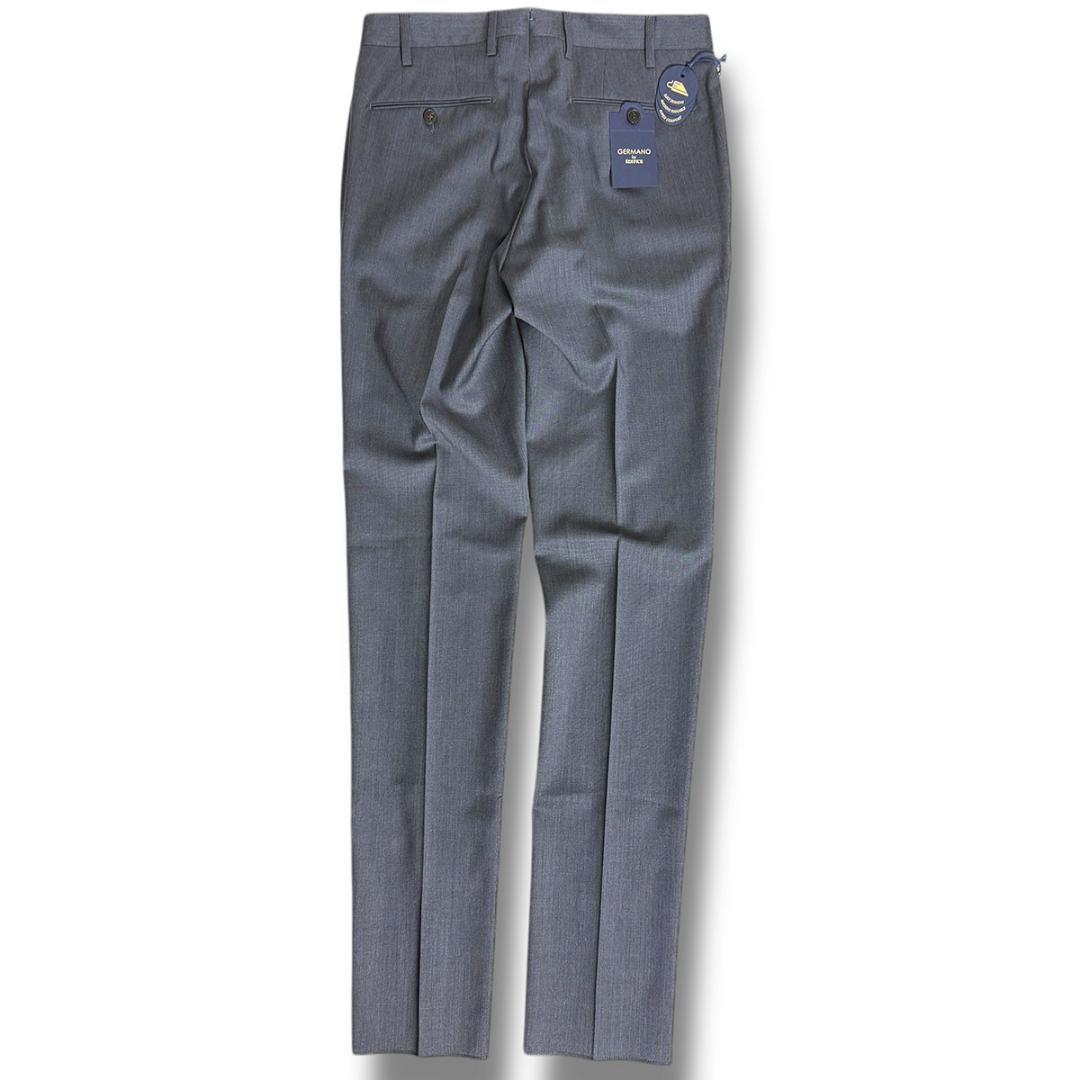 J7354 新品 ジェルマーノ エディフィス別注フランネルスラックス グレー44