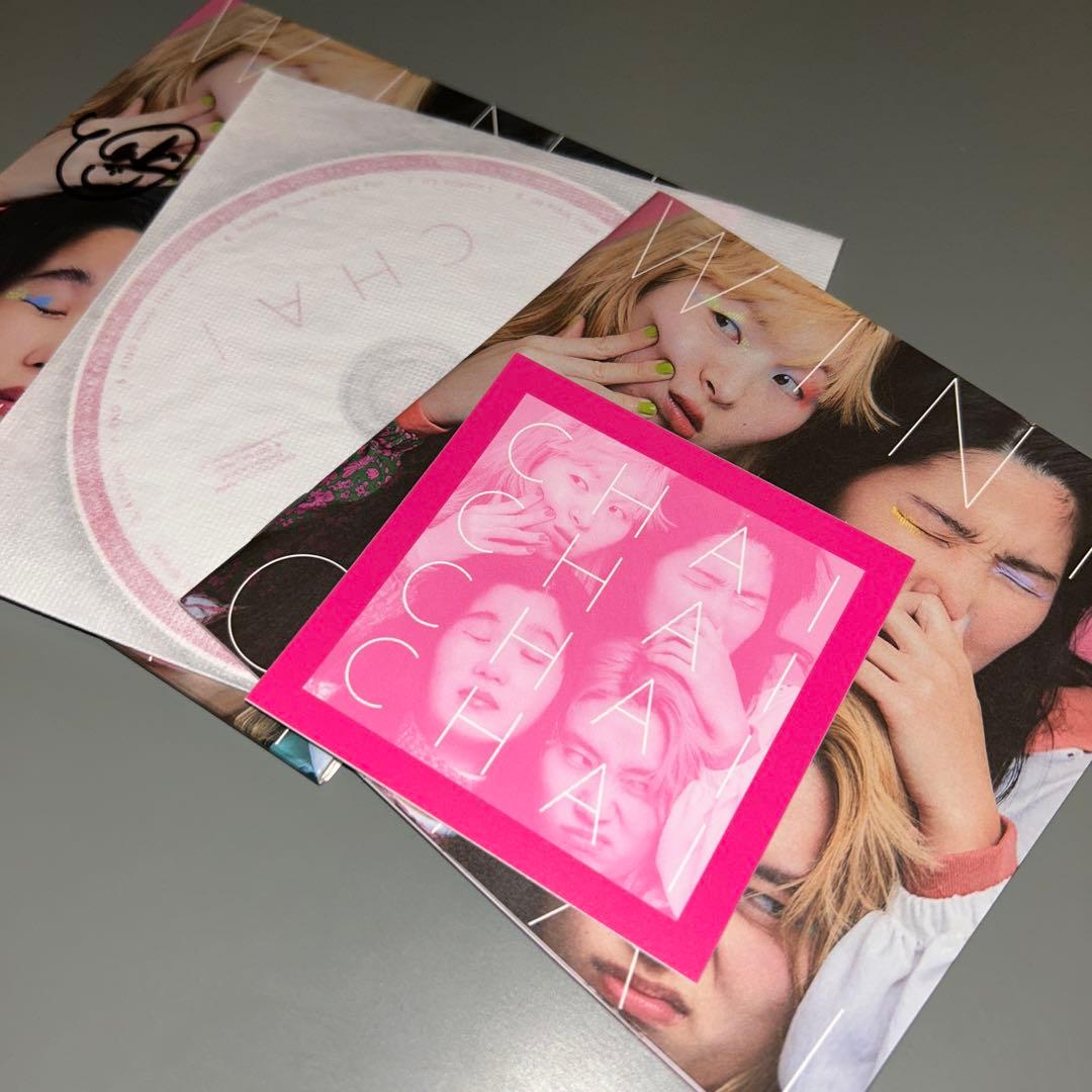 (1632) 直筆サイン入り ステッカー付き CHAI WINK CD バンド