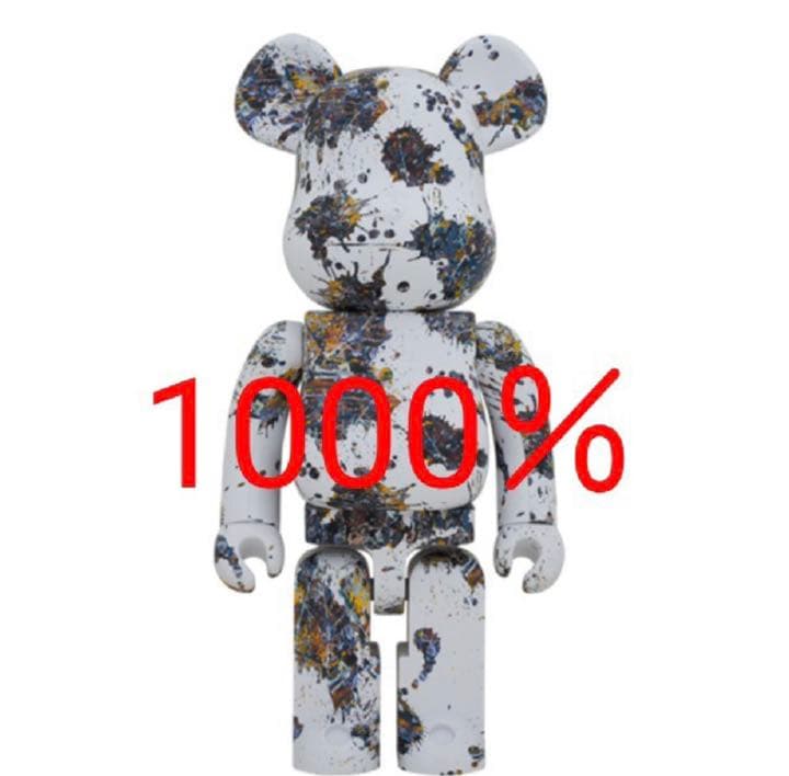 BE@RBRICK Jackson Pollock (SPLASH) 1000％