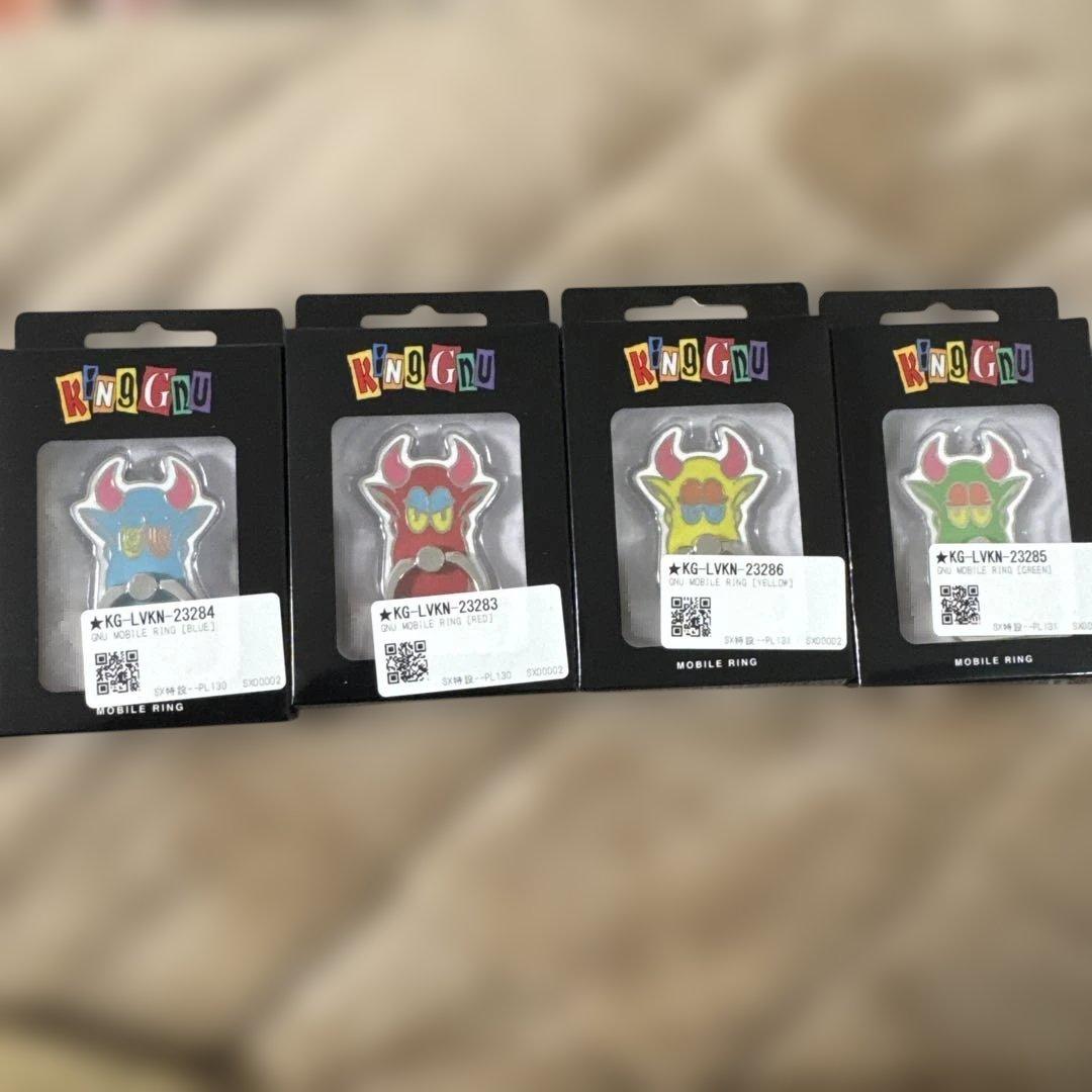 King Gnu モバイルリンク 4個セット