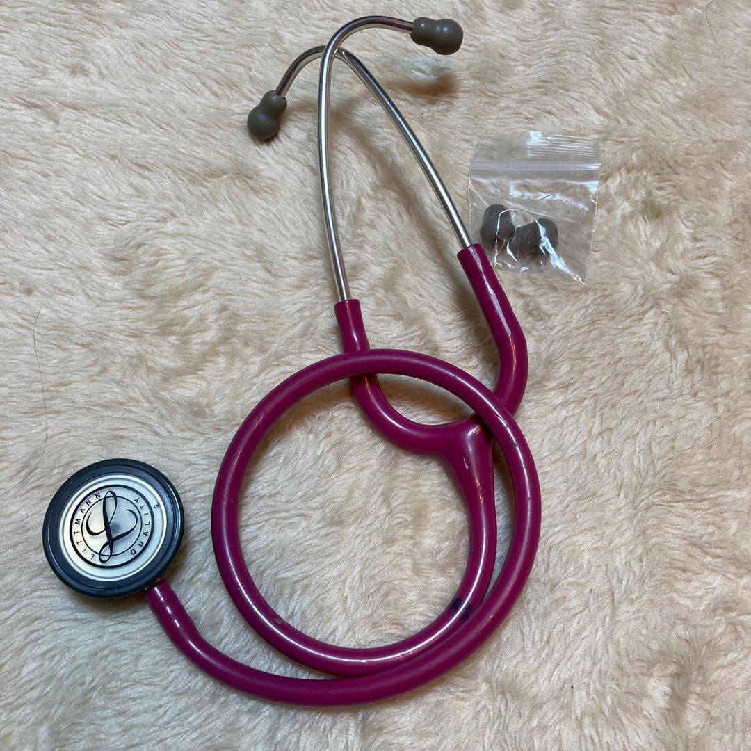 リットマンLittmann Quality ピンク 聴診器　耳用交換部品付き