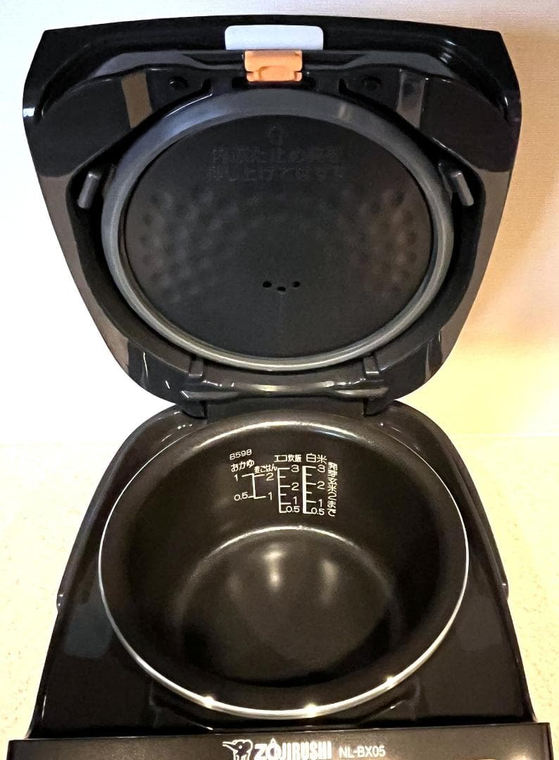 美品★象印 ZOJIRUSHI 炊飯器 NL-BX05 3合炊き 23年製