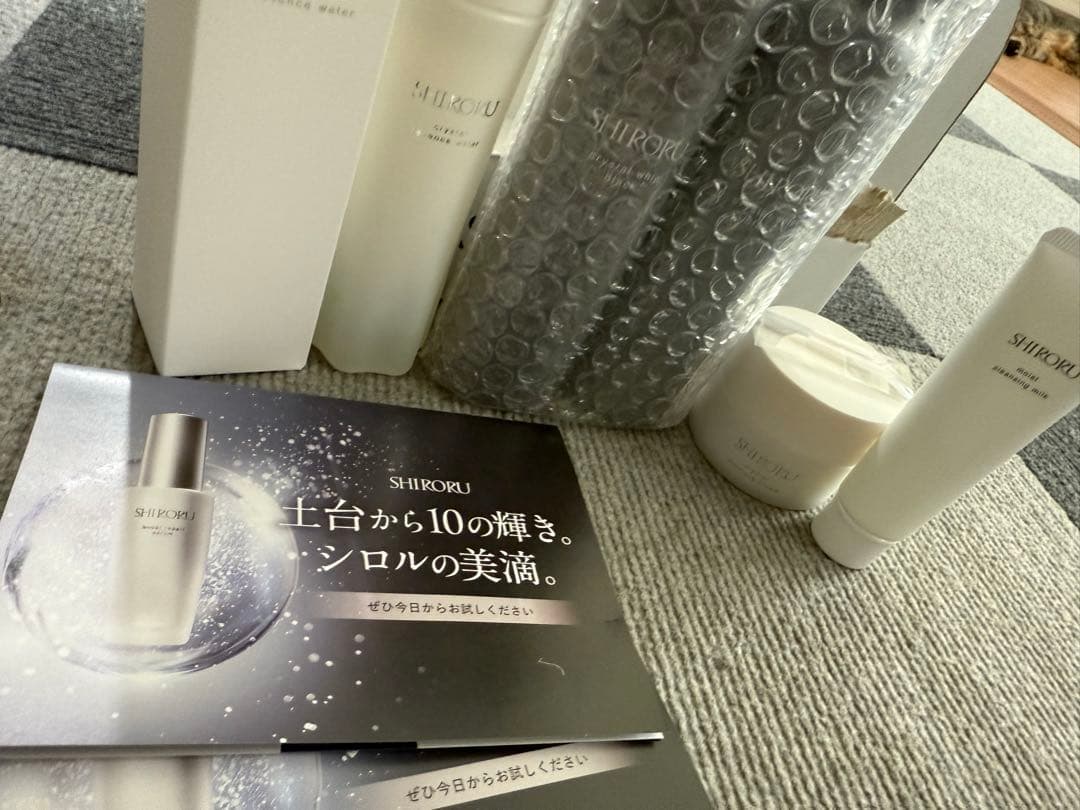 SHIRORU 洗顔 化粧水 クリーム