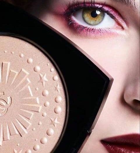 CHANEルージュデュオ72 ダーリンピンクDIAMOND DUST ハイライト