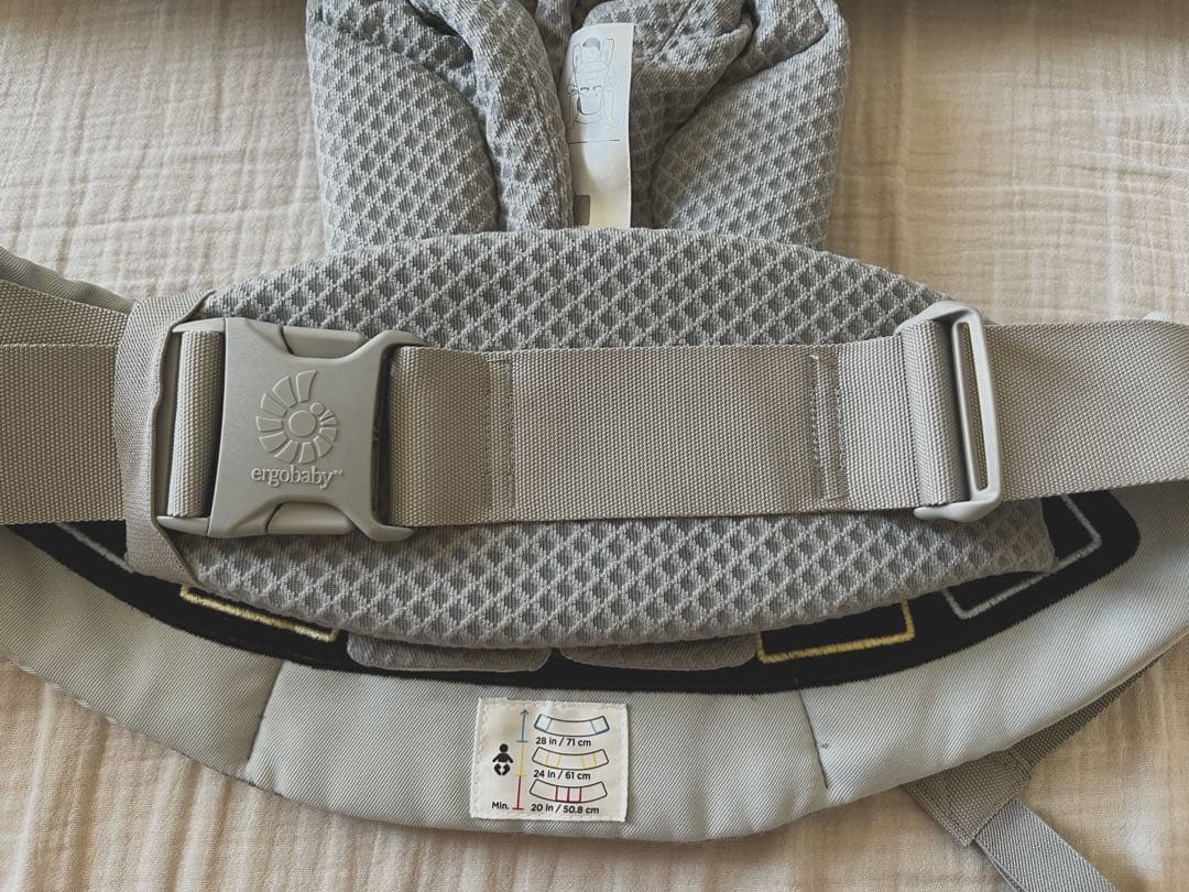 エルゴベビー オムニブリーズ パールグレー　抱っこ紐