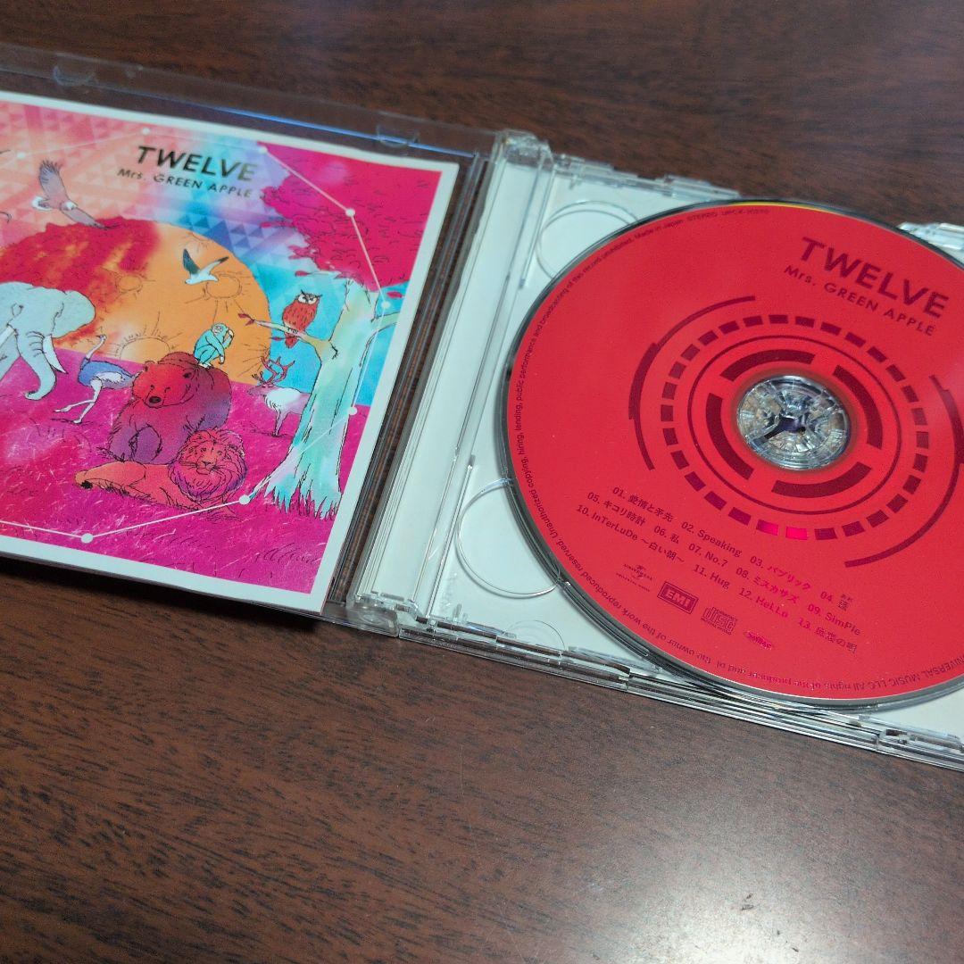 Mr. GREEN APPLE TWELVE　初回限定盤DVD付き