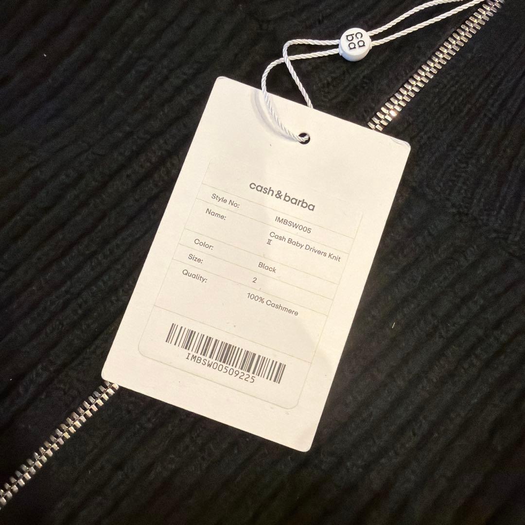 新品cash&barba カシミヤ ドライバーズニットDs Knit