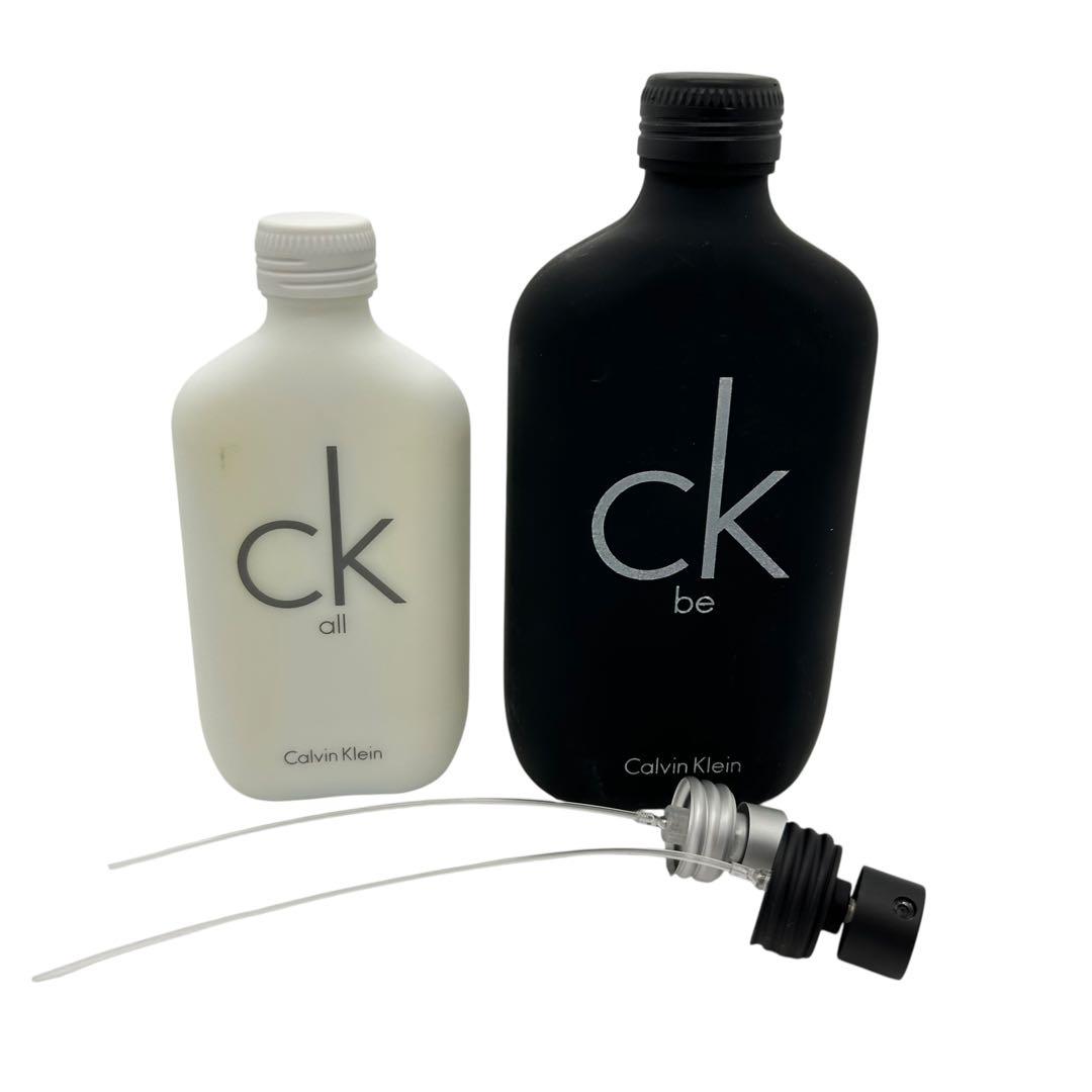 未開封 カルバンクライン オードトワレ 100ml 3本セット 中古2本おまけ付