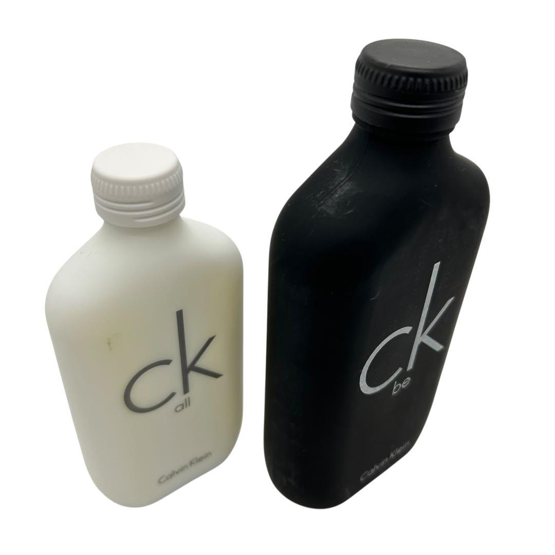 未開封 カルバンクライン オードトワレ 100ml 3本セット 中古2本おまけ付