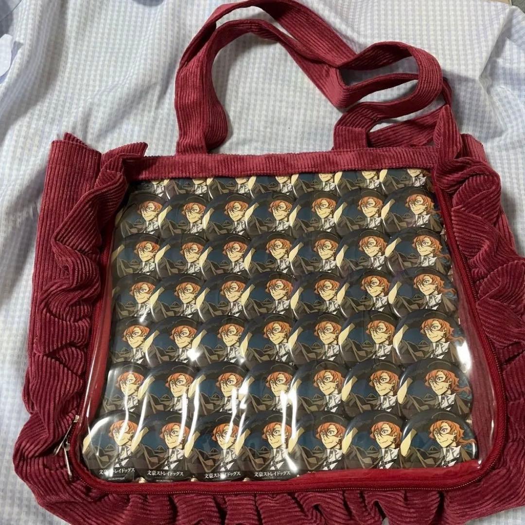 【1月31日まで値下げ中】文豪ストレイドッグス 中原中也 痛バ 活動録 缶バッジ