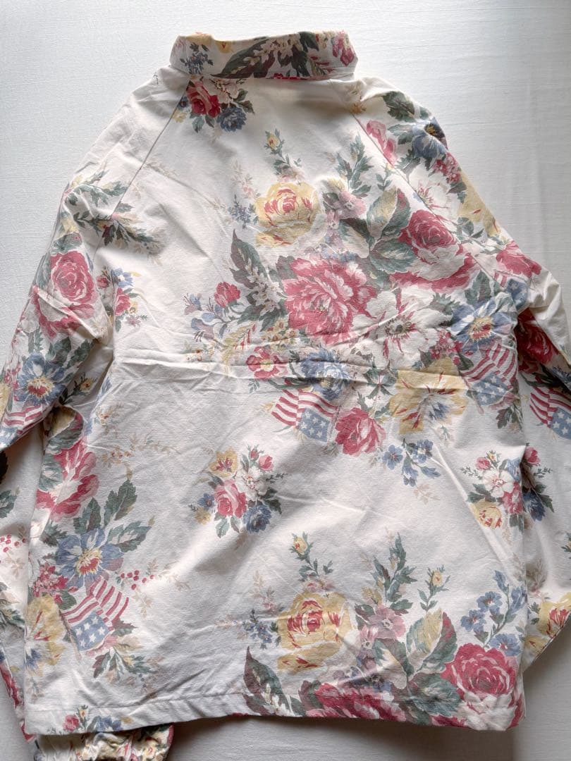 完売【roku 6】ロク remake flower print blouson