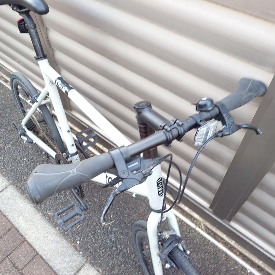 【手渡し　東京都】Tren Crest　ミニベロ　50サイズ　グレー