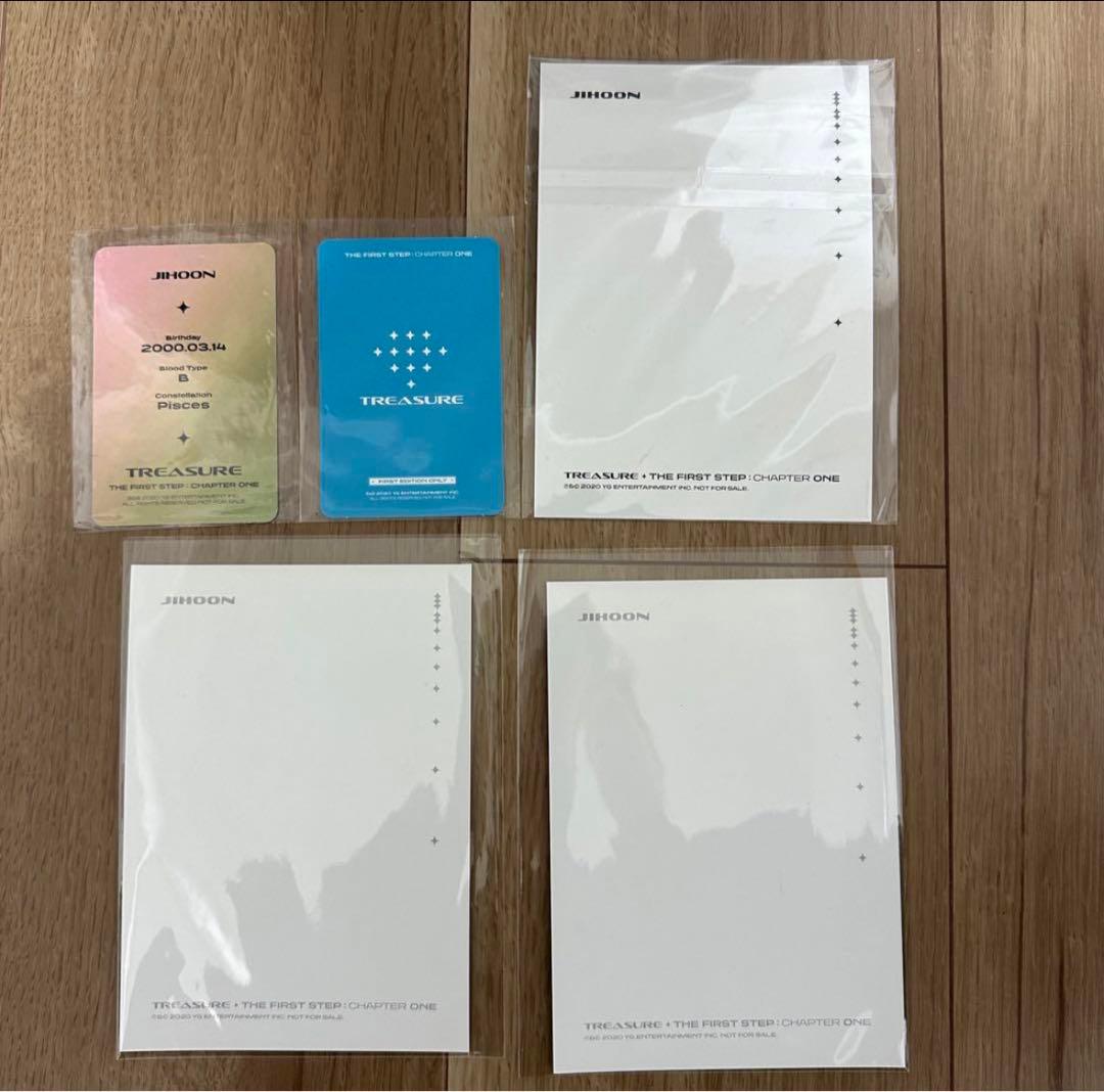 TREASURE ジフン　トレカ　トレジャー　jihoon