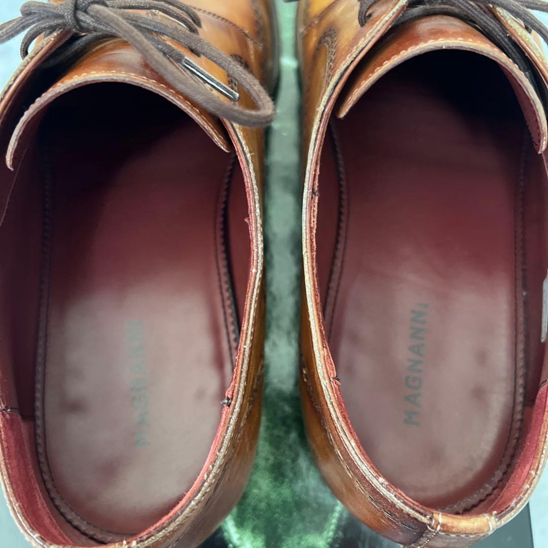 MAGNANNI ブラウン ドレスシューズ 41