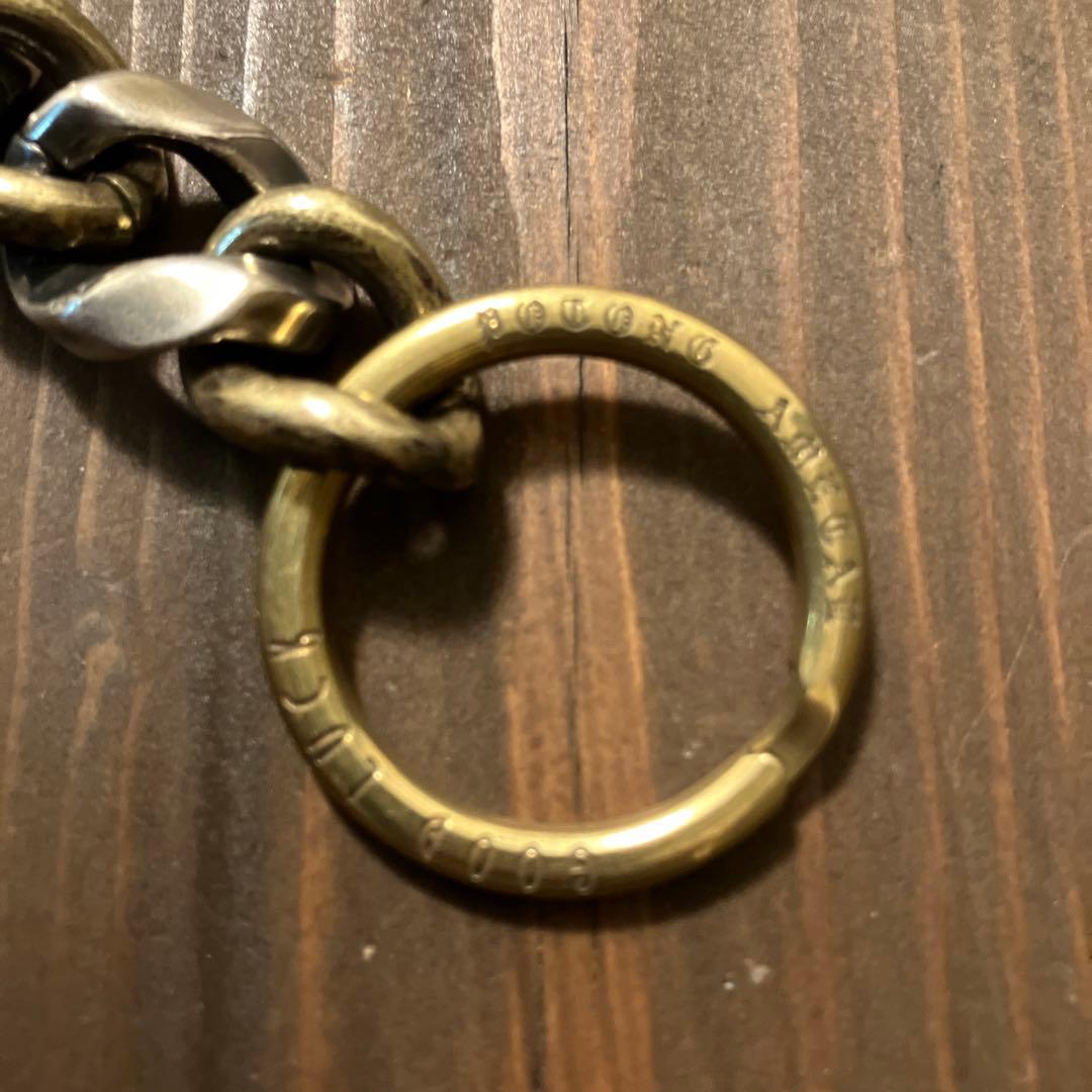 ブラス製　キーチェーン　新品未使用！