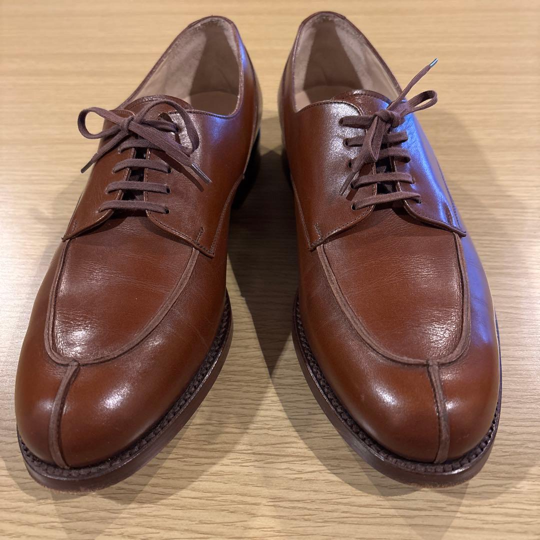 デ*ズ様 80s J.FENESTRIER Uチップシューズ 71/2