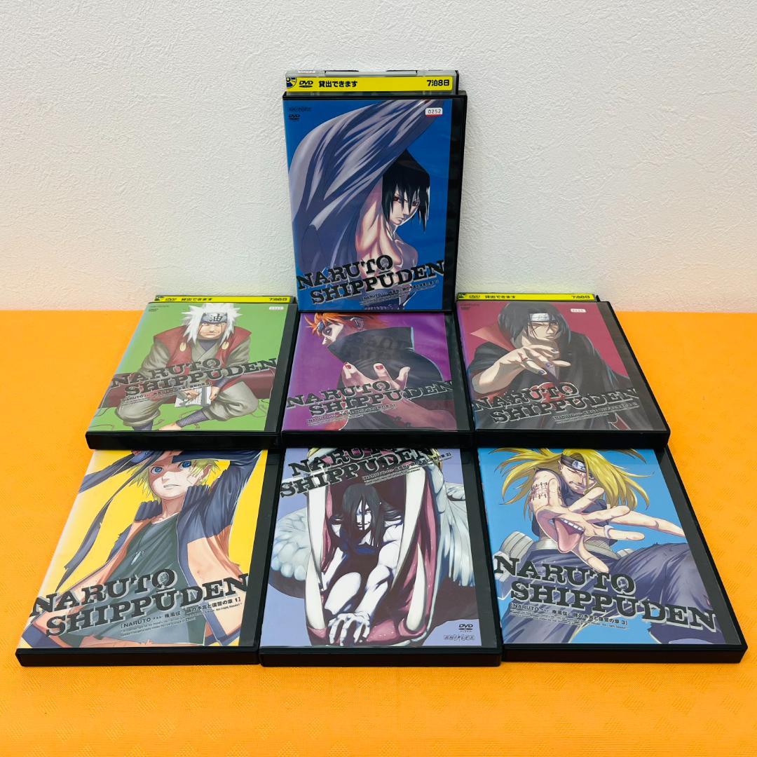 『NARUTO ナルト』 計104巻セット レンタル使用済DVD