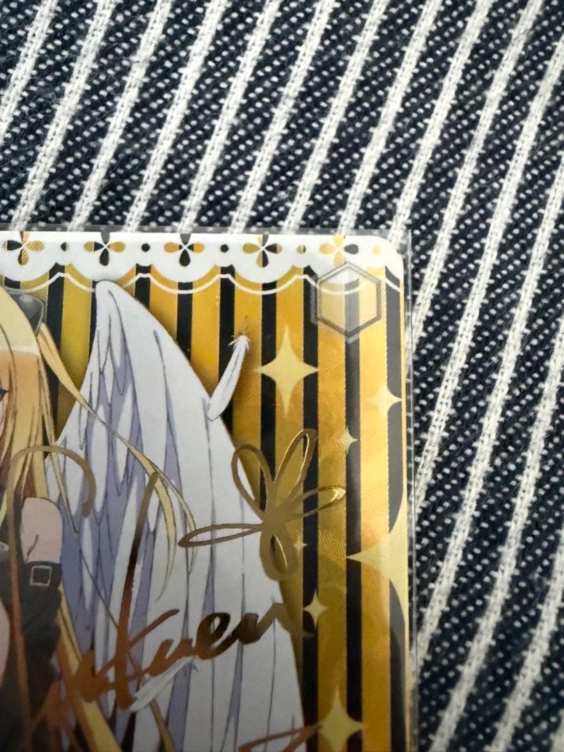 ヴァイスシュヴァルツ　ToLOVEる　ヤミ 純白の翼　サイン