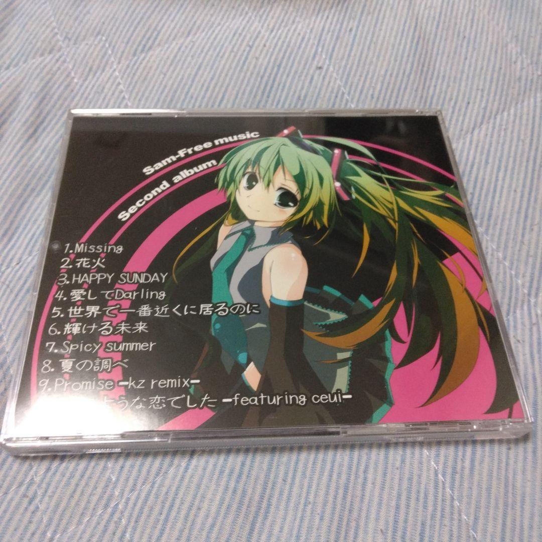 希少　帯付き　samfree　Missing　Story　ボカロ　CD　初音ミク