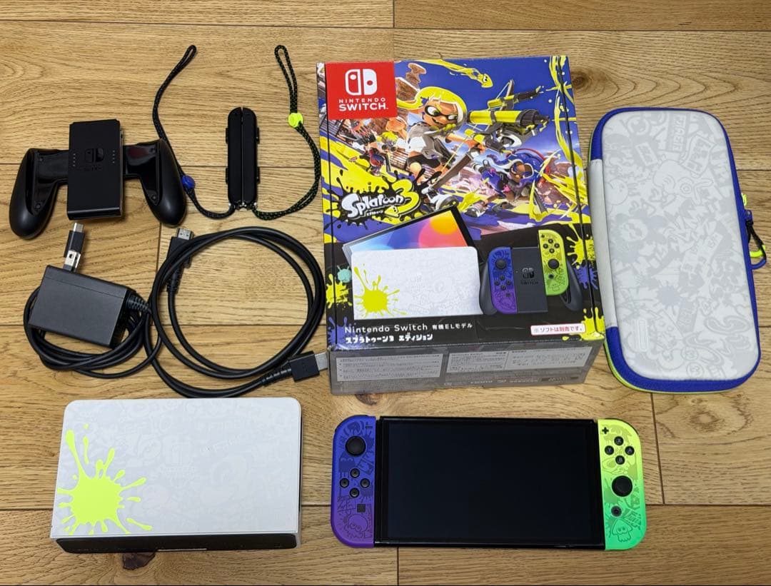 Nintendo Switch スプラトゥーン3エディション 本体とケース