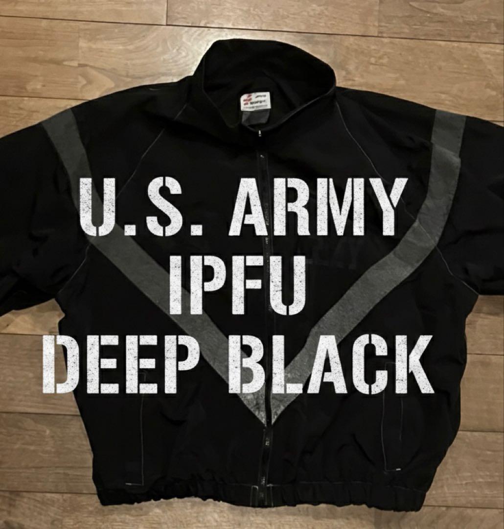 実物 米軍 U.S.ARMY IPFU DEEP BLACK染め