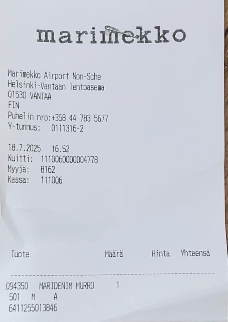 Maridenim Murros Unikko デニムジャケット