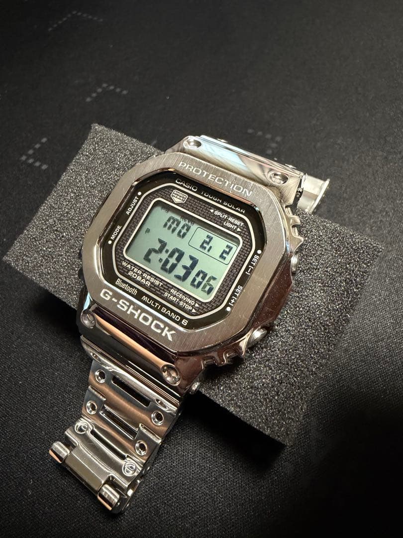 G-SHOCK GMW-B5000D-1JF Bluetooth ソーラー腕時計