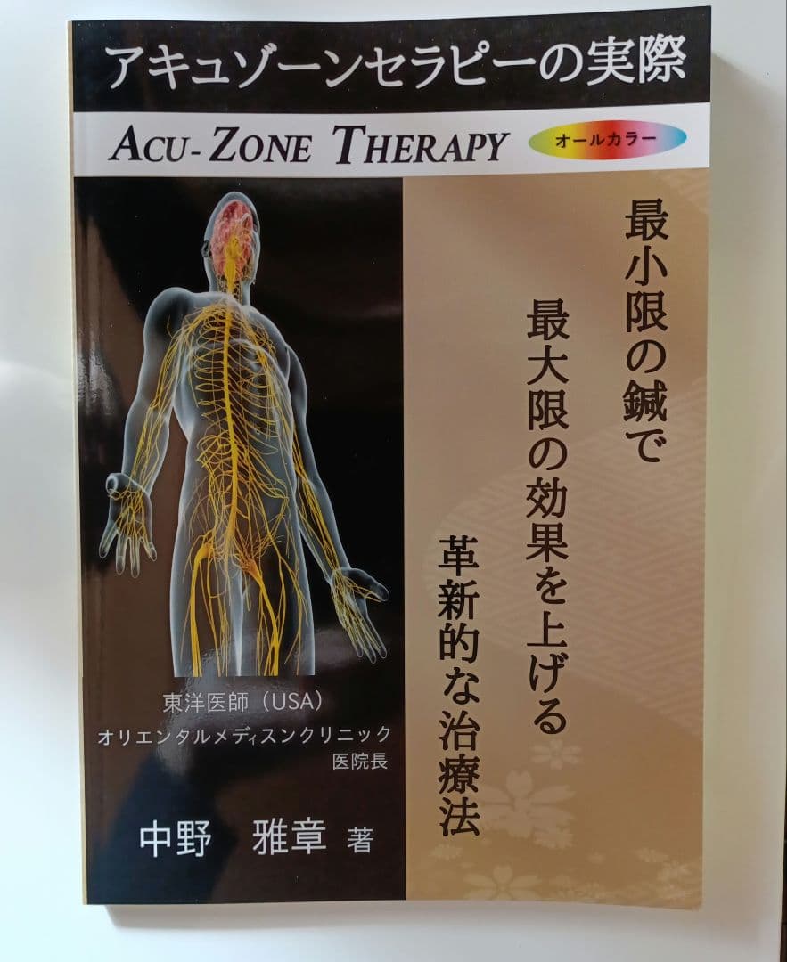 【美品】アキュゾーンセラピーの実践 中野雅章